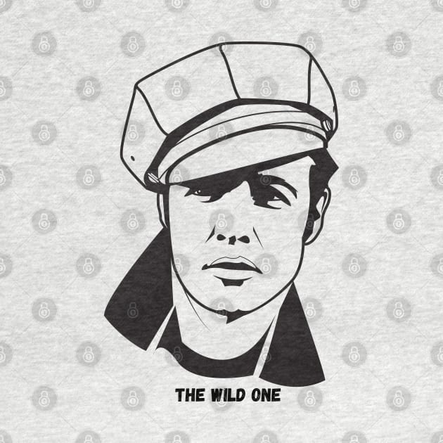 Marlon Brando - The Wild One by equiliser